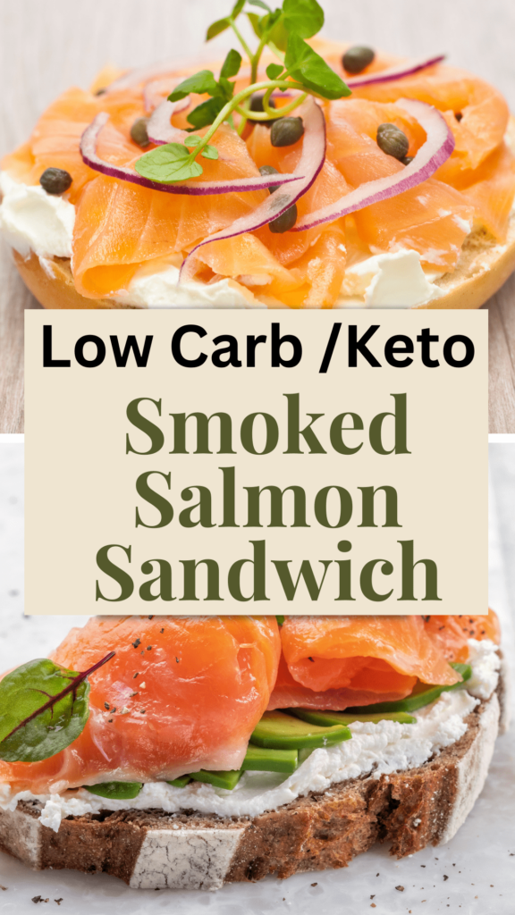 Healthy Smoked Salmon Sandwich