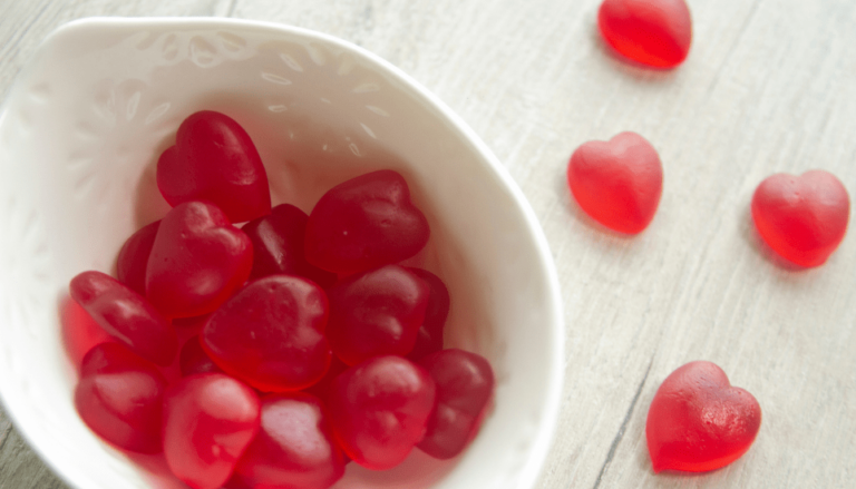 Healthy Strawberry Gummies