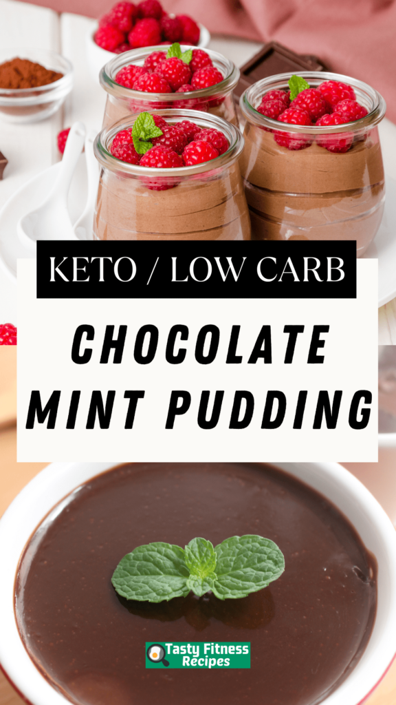 Keto Chocolate Mint Pudding