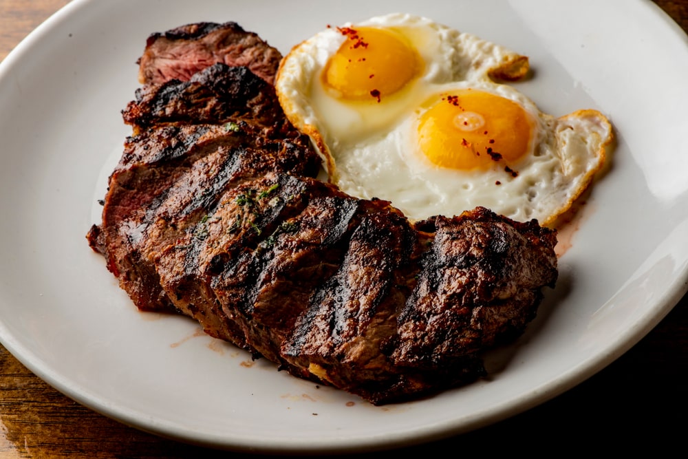 Keto Steak And Eggs