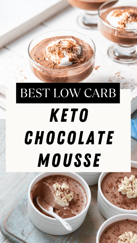 Low Carb Keto Chocolate Mousse