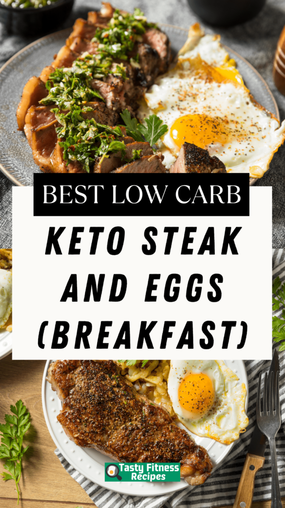 Low Carb Keto Steak And Eggs