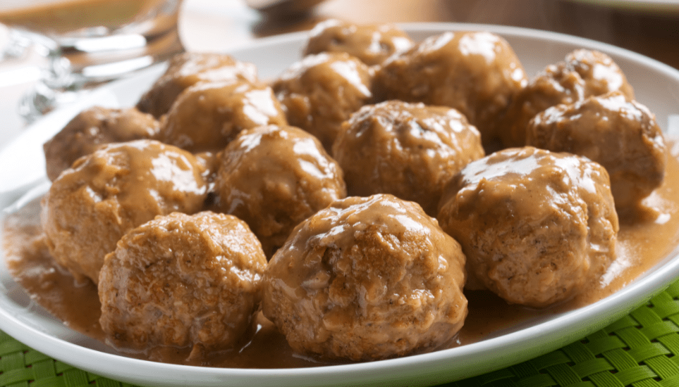 Low Carb Swedish Meatballs