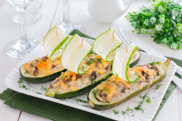 Tuna Cucumber Boats