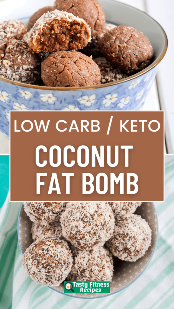 low carb keto Coconut Fat Bomb