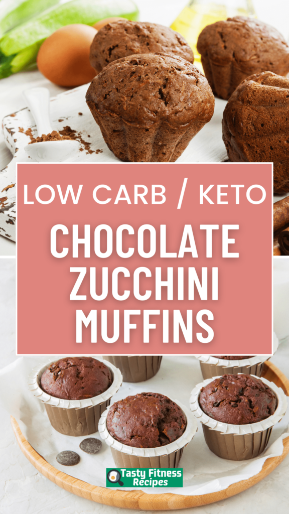 keto chocolate zucchini muffins