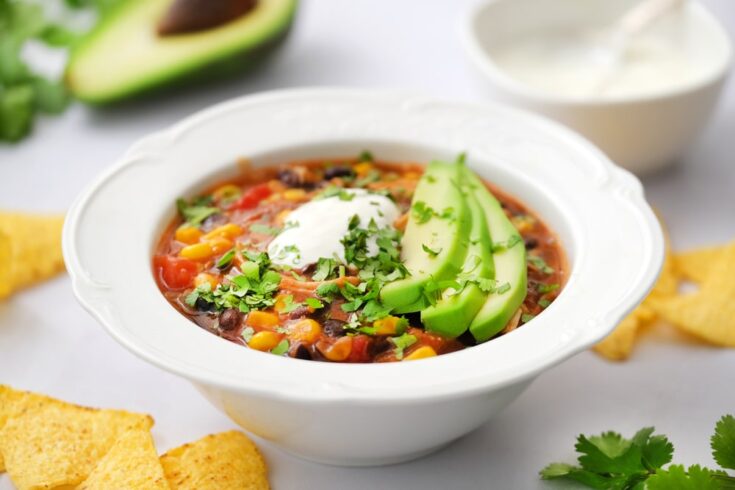 Keto Chicken Enchilada Bowl