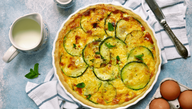 Keto Crustless Zucchini Quiche