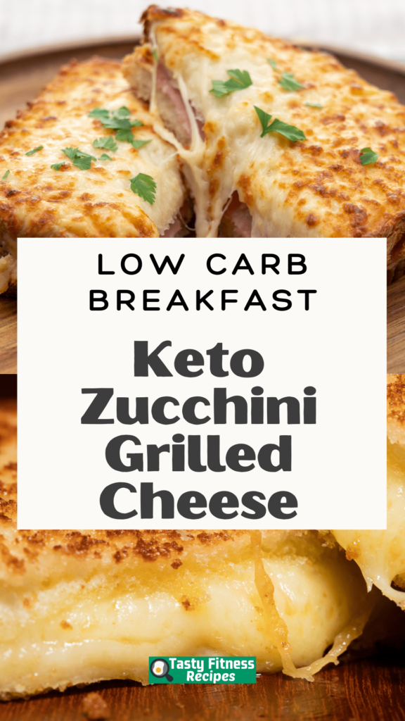 Keto Zucchini Grilled Cheese Sandwich