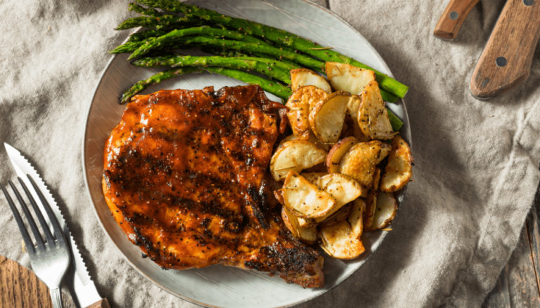 Low Carb Apple Pork Chops