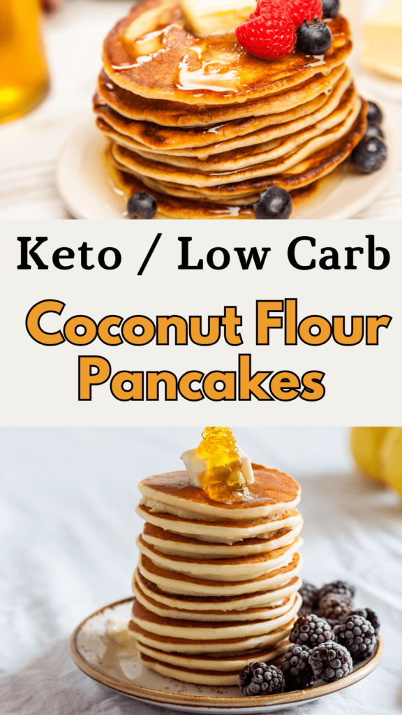 Low Carb Coconut Flour Pancakes