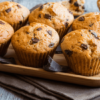 Keto Peanut Butter Chocolate Chip Muffins