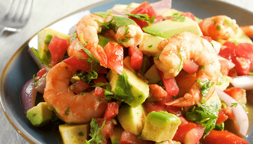 Low Carb Shrimp And Avocado Salad