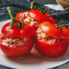 Keto Tuna Stuffed Tomatoes – Low Carb Lunch