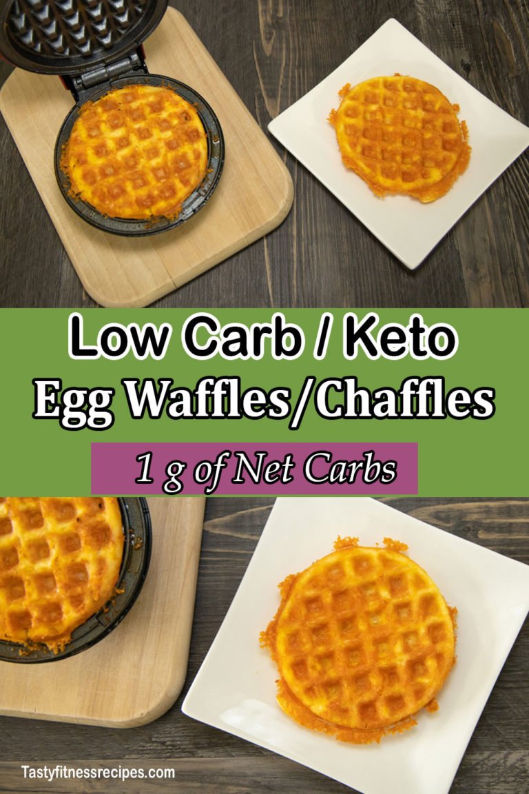 Keto Egg Waffles - Low Carb Egg Chaffles (The EASY Way)