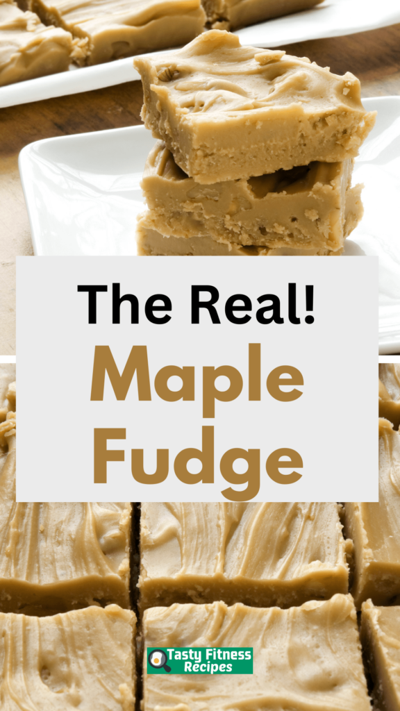 Easy Homemade Maple Fudge