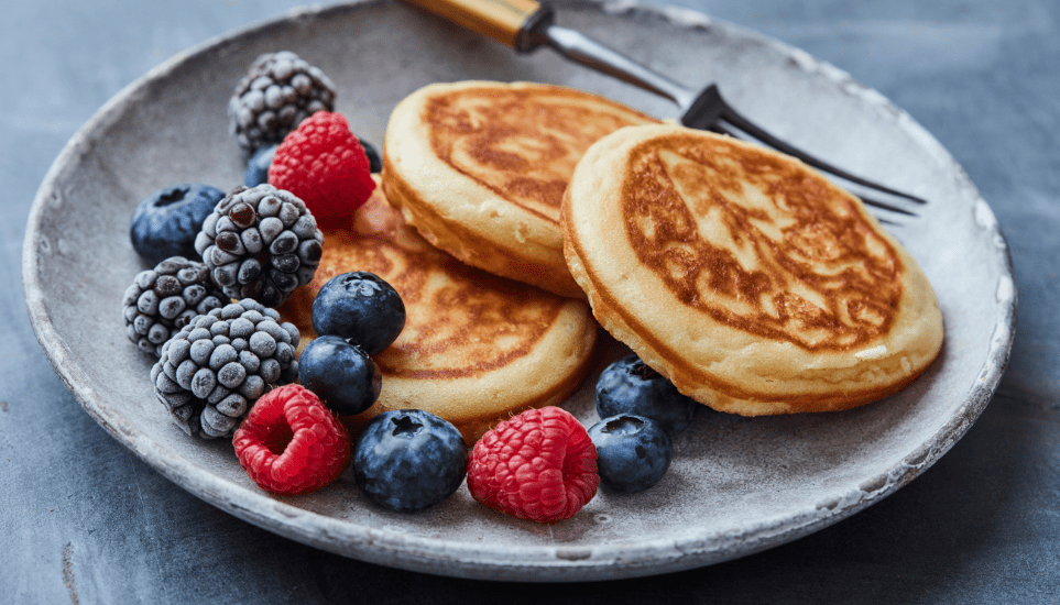 Fluffy Protein Pancakes