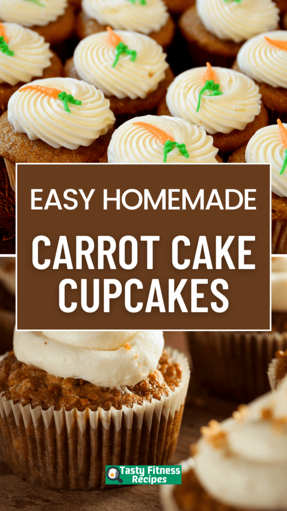 Homemade Carrot Cake Cupcakes