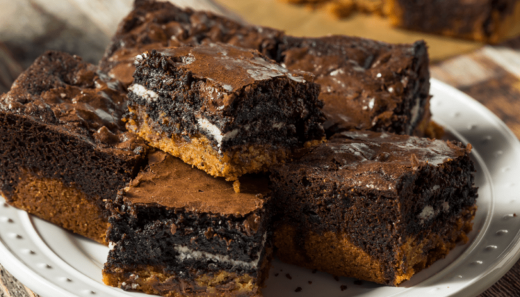 Homemade Slutty Brownies