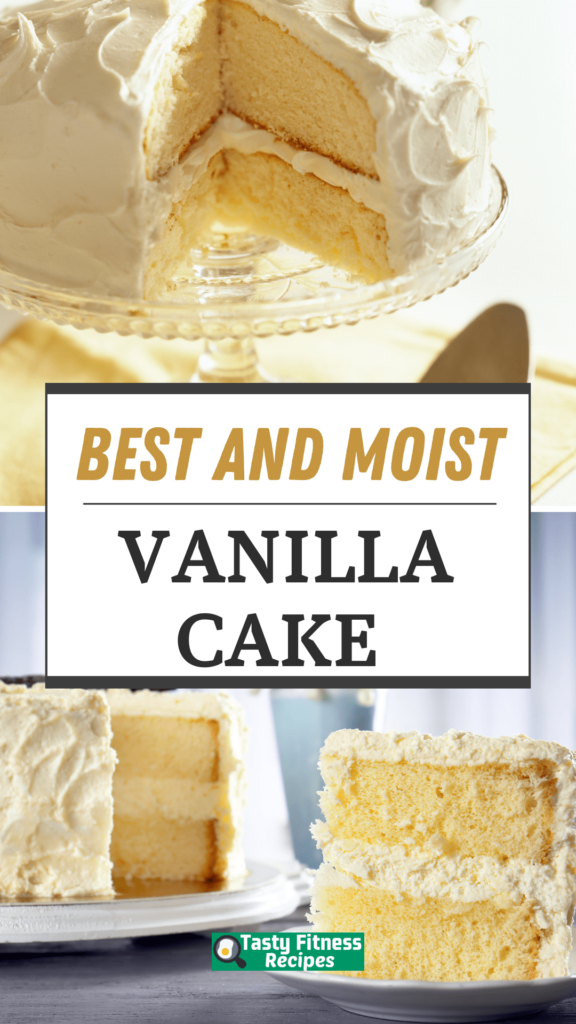 Moist Vanilla Cake