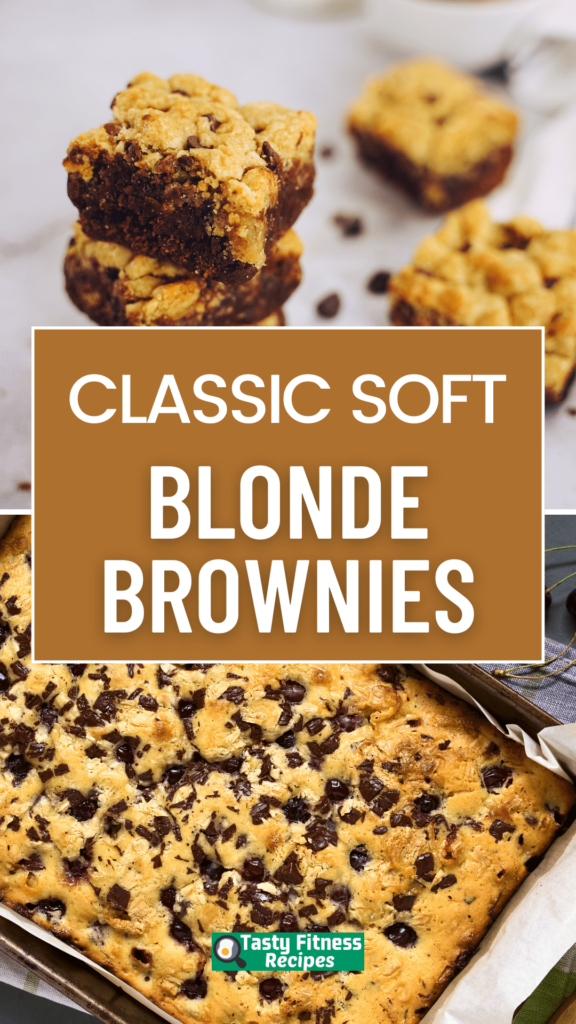 Soft Blonde Brownies