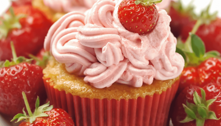 Strawberry Cupcakes