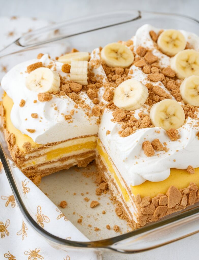 Easy Banana Pudding Cake