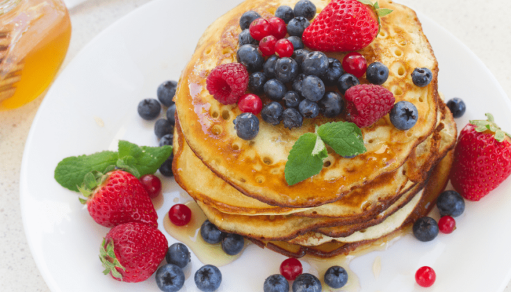 Easy Blueberry Pancakes