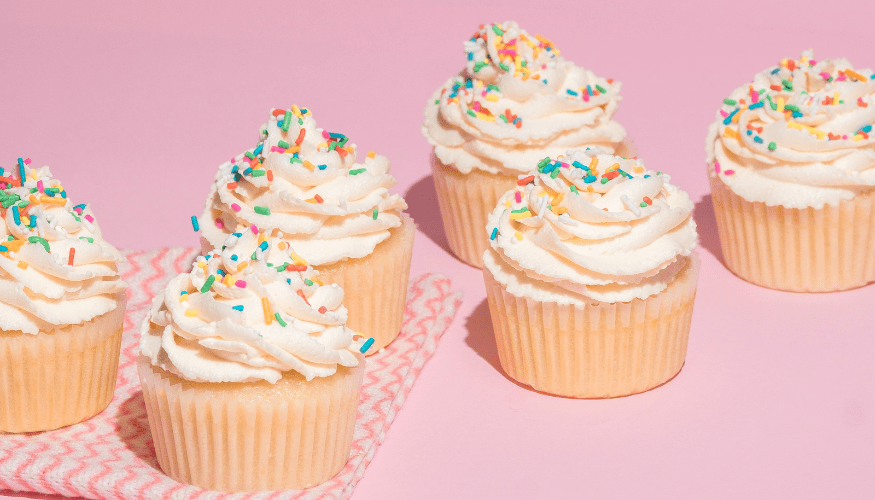 Easy Funfetti Cupcake