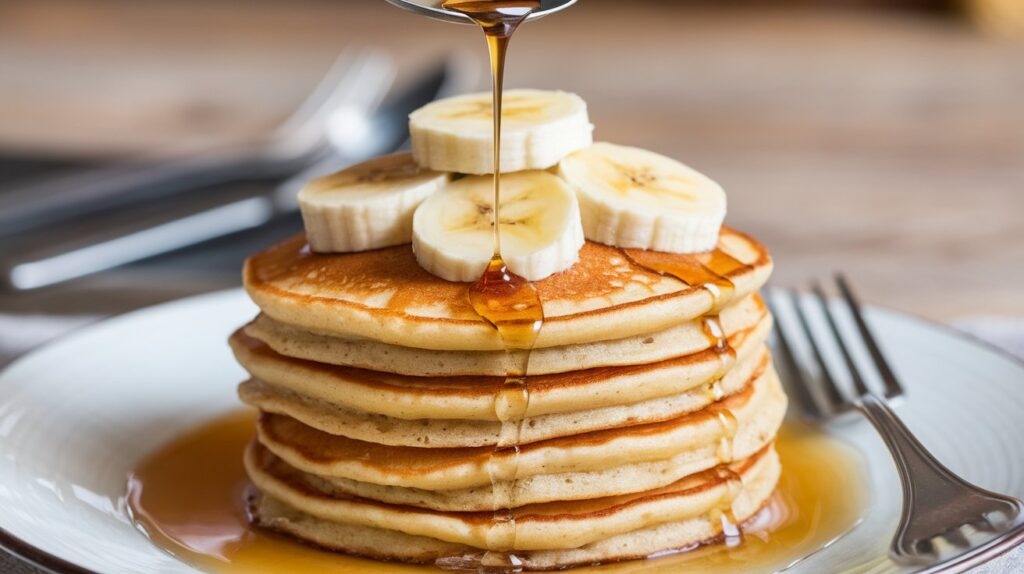 Easy Oatmeal Pancakes