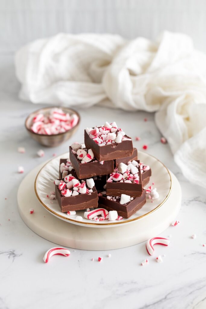 Easy Peppermint Fudge