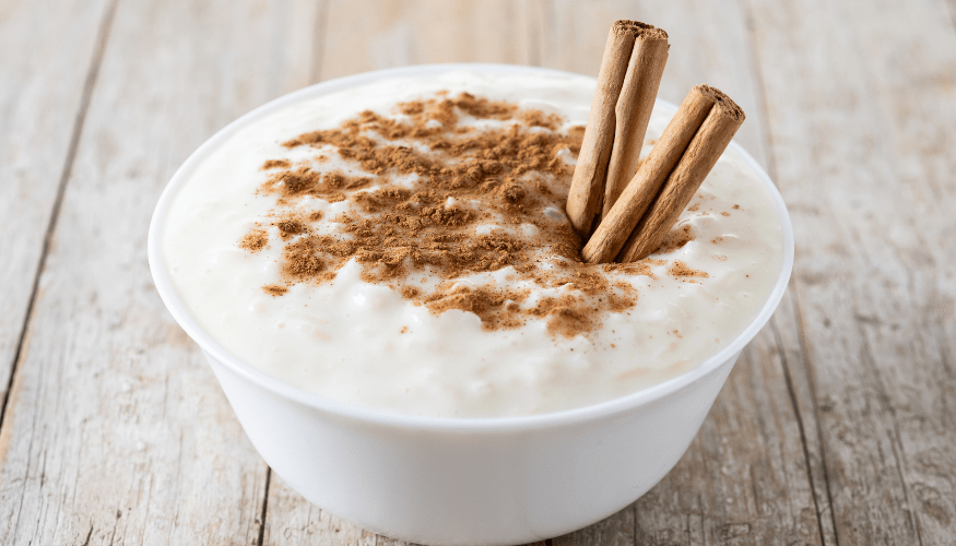 Easy Rice Pudding with Cooked Rice