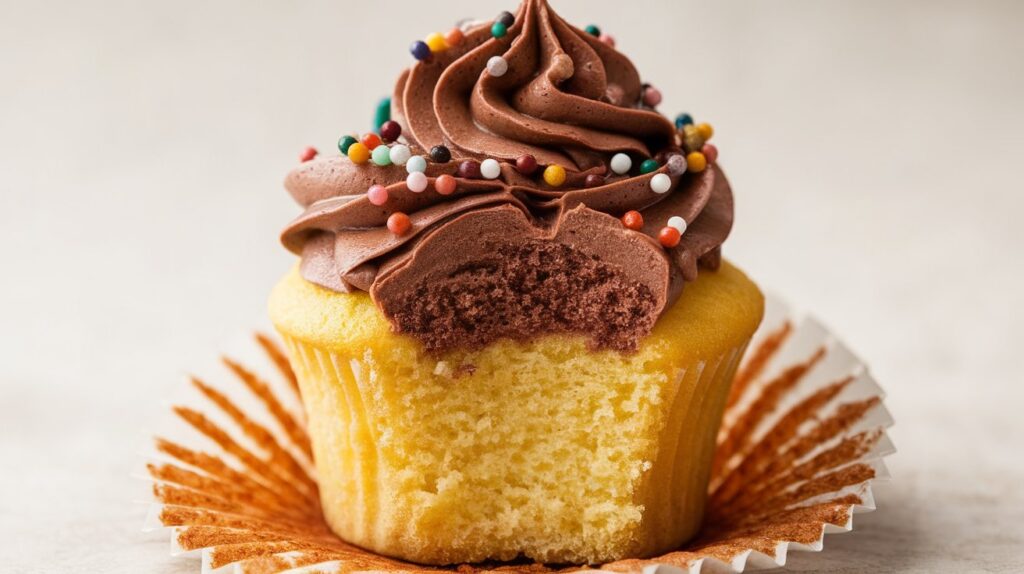 Easy Yellow Cupcakes