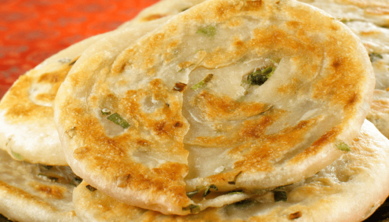 Flaky Scallion Pancakes