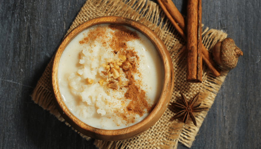 Rice Pudding with Cooked Rice