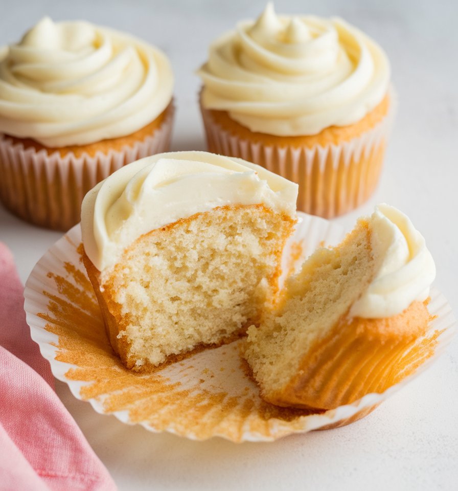 easy Moist Cupcakes