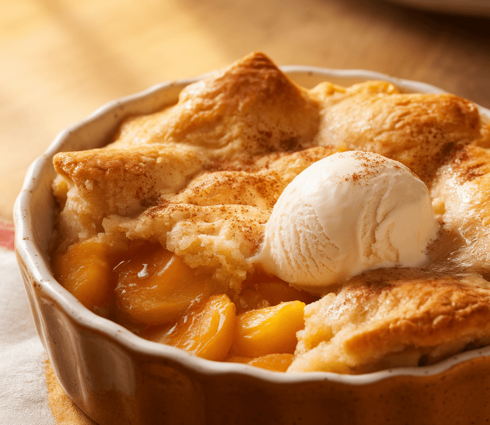 peach cobbler recipe