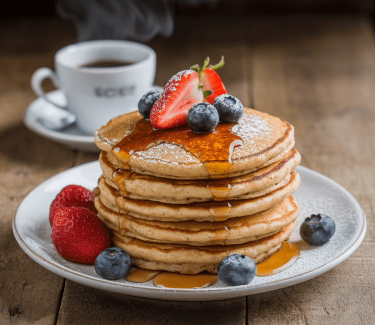 Oat Pancake are a wholesome and delicious way to start your day, offering a delightful balance of nutrition and flavor. Made with simple ingredients, these pancakes are fluffy, filling, and have a subtly nutty flavor thanks to the oats.