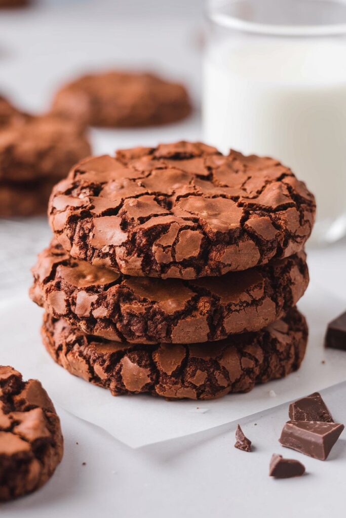 easy Chocolate Brownie Cookie