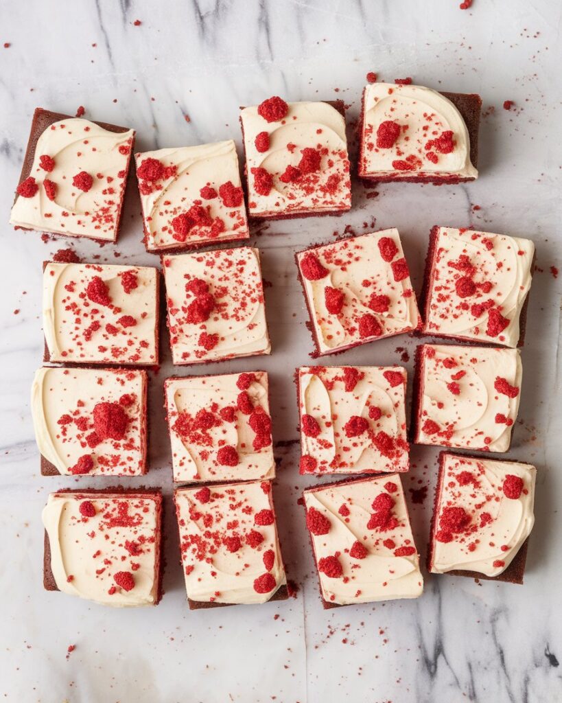 easy Red Velvet Brownies