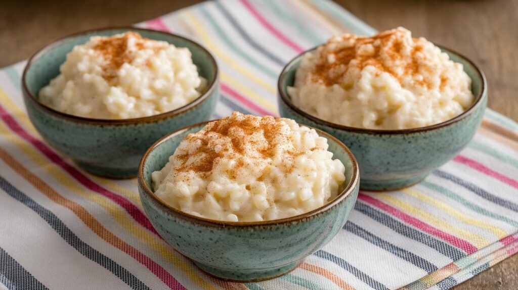 easy Traditional Rice Pudding