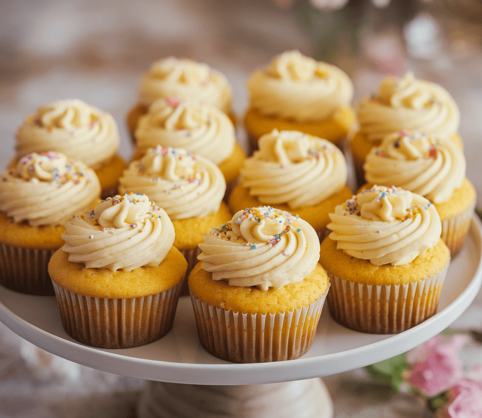 yellow cake cupcake recipe