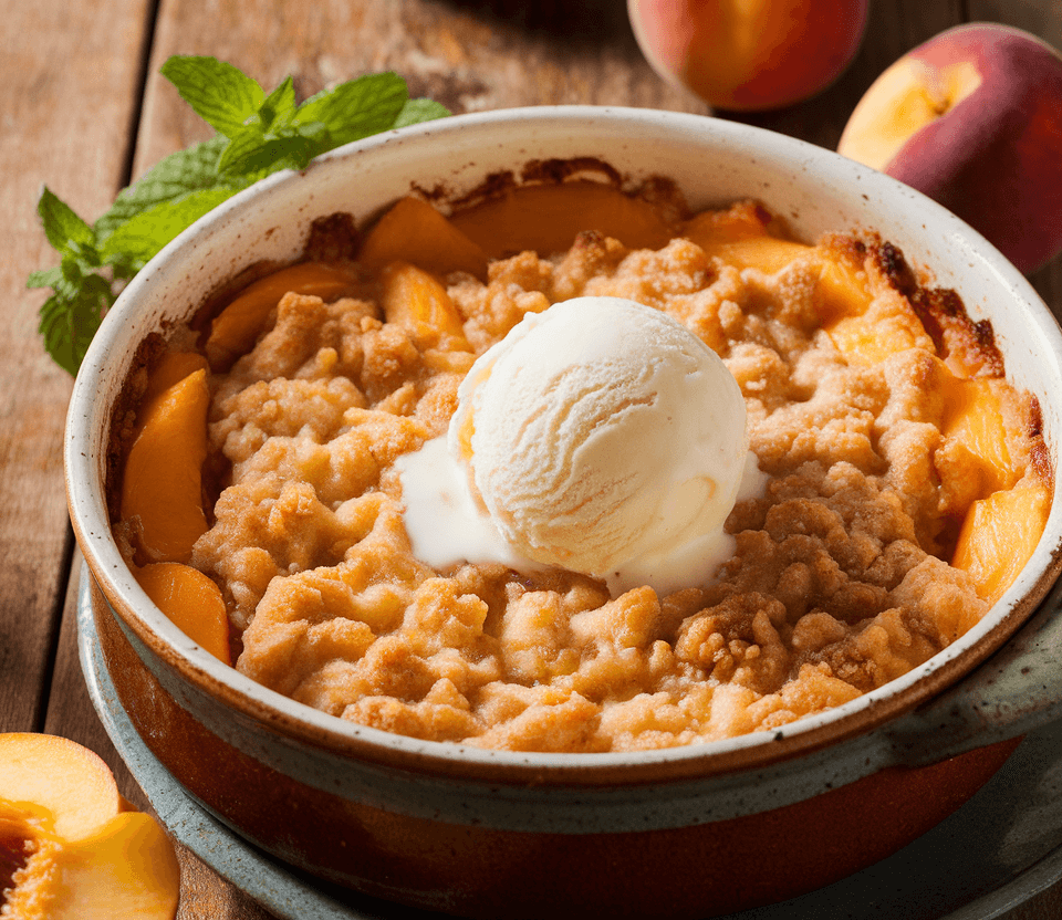 peach crisp recipe